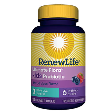 Ultimate Flora, Kids Probiotic, Berry-licious - My Village Green